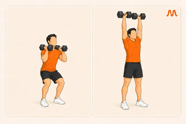 Push Press exercise illustration