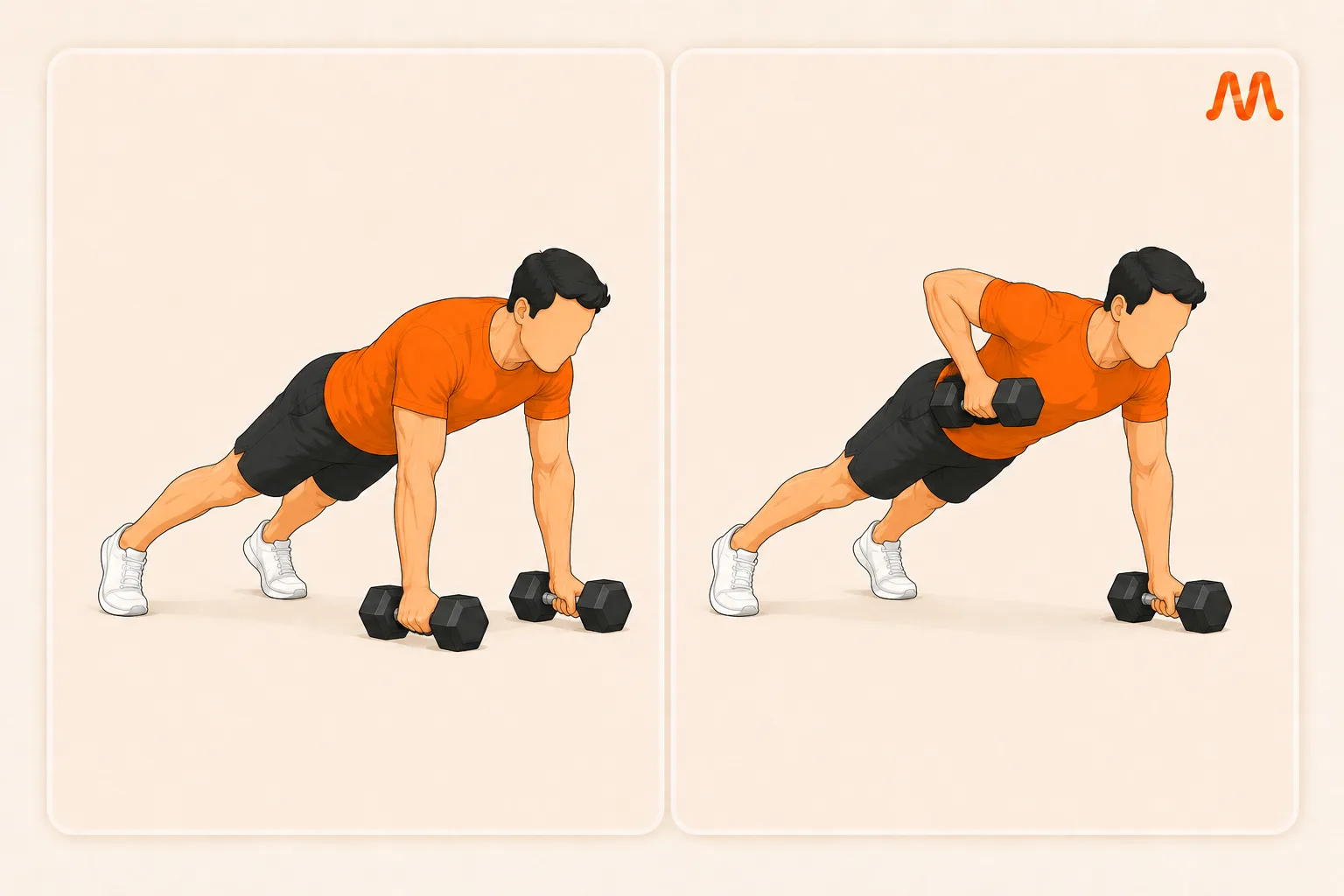 Renegade Row exercise illustration