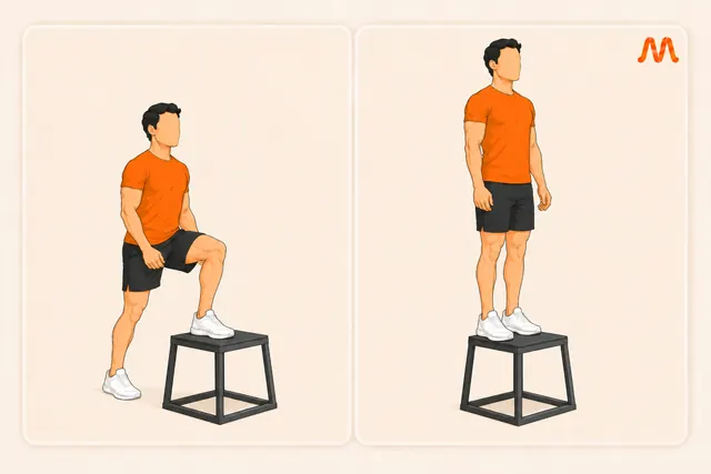 Step-Up exercise illustration